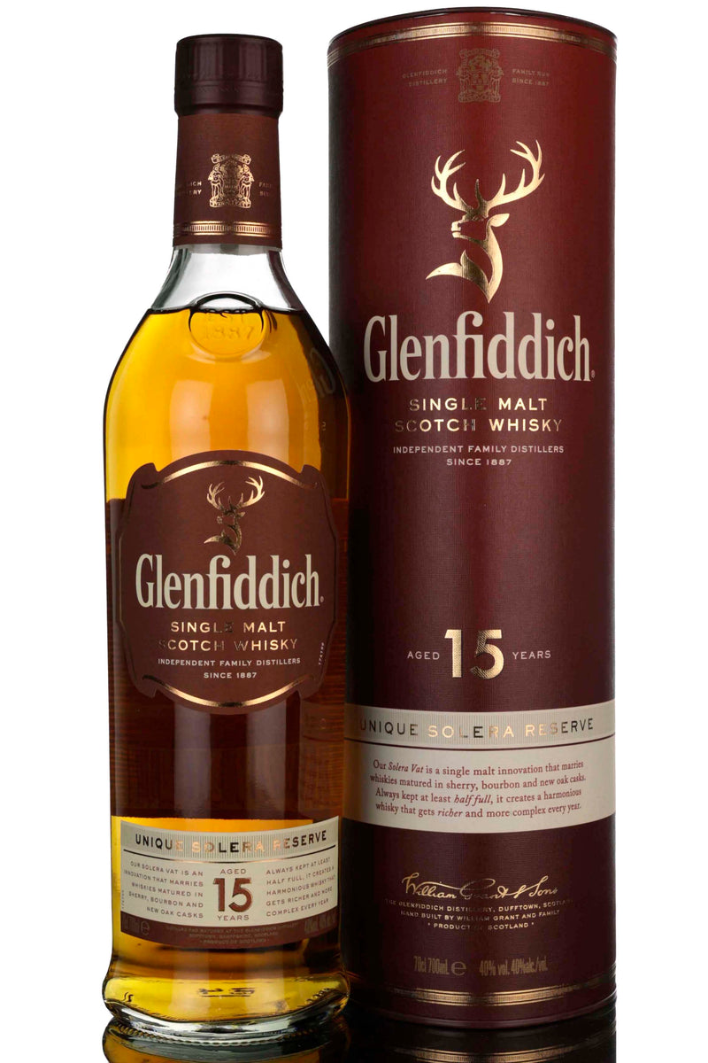 Glenfiddich 15 Year Old - The Solera Vat Lot Id: 0124-171