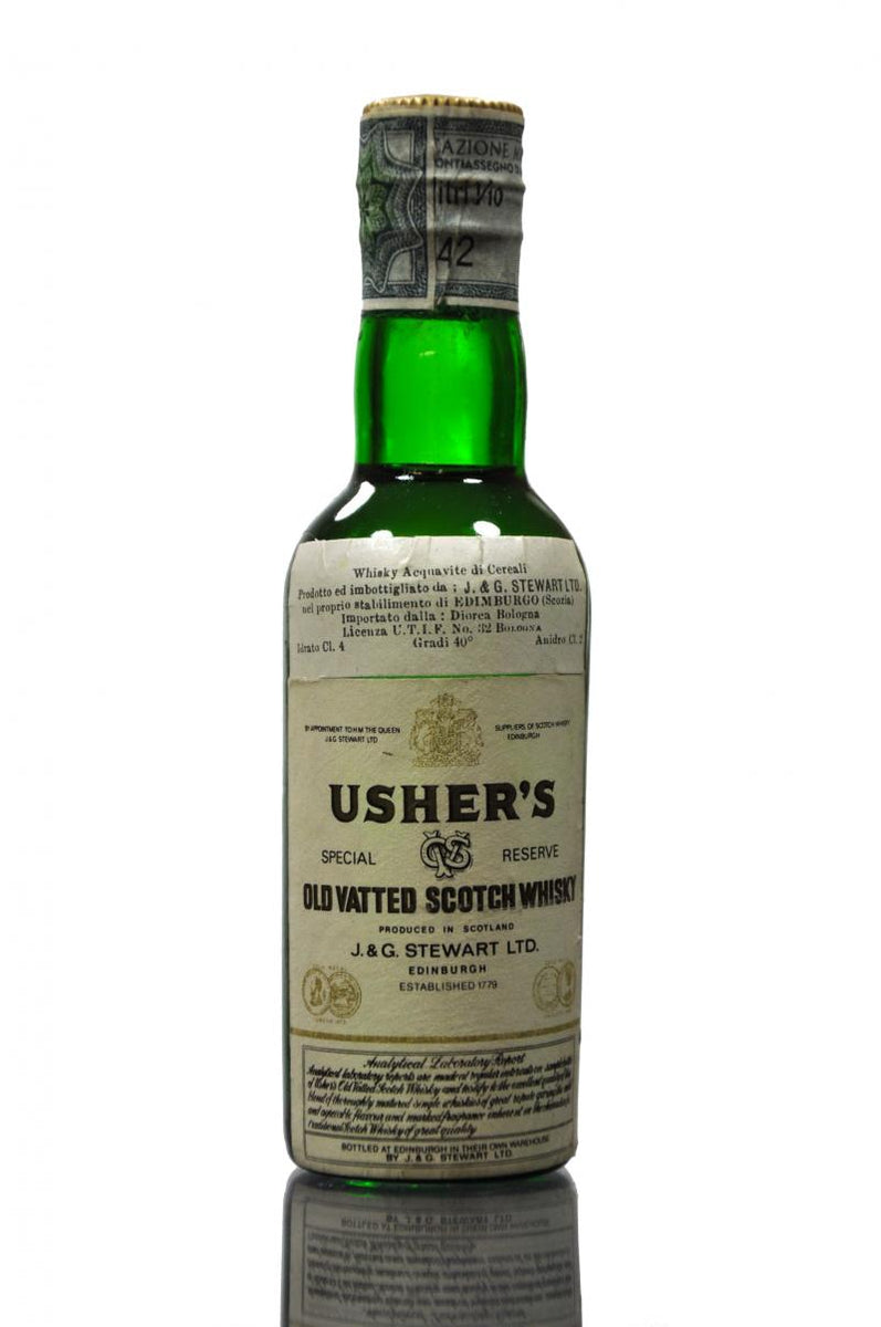 Usher's Special Reserve Miniature