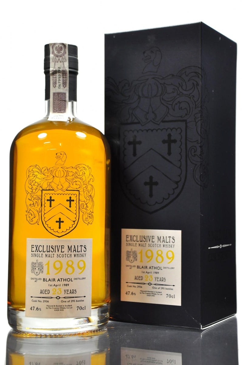 Blair Athol 1989 23 Year Old Exclusive Malts