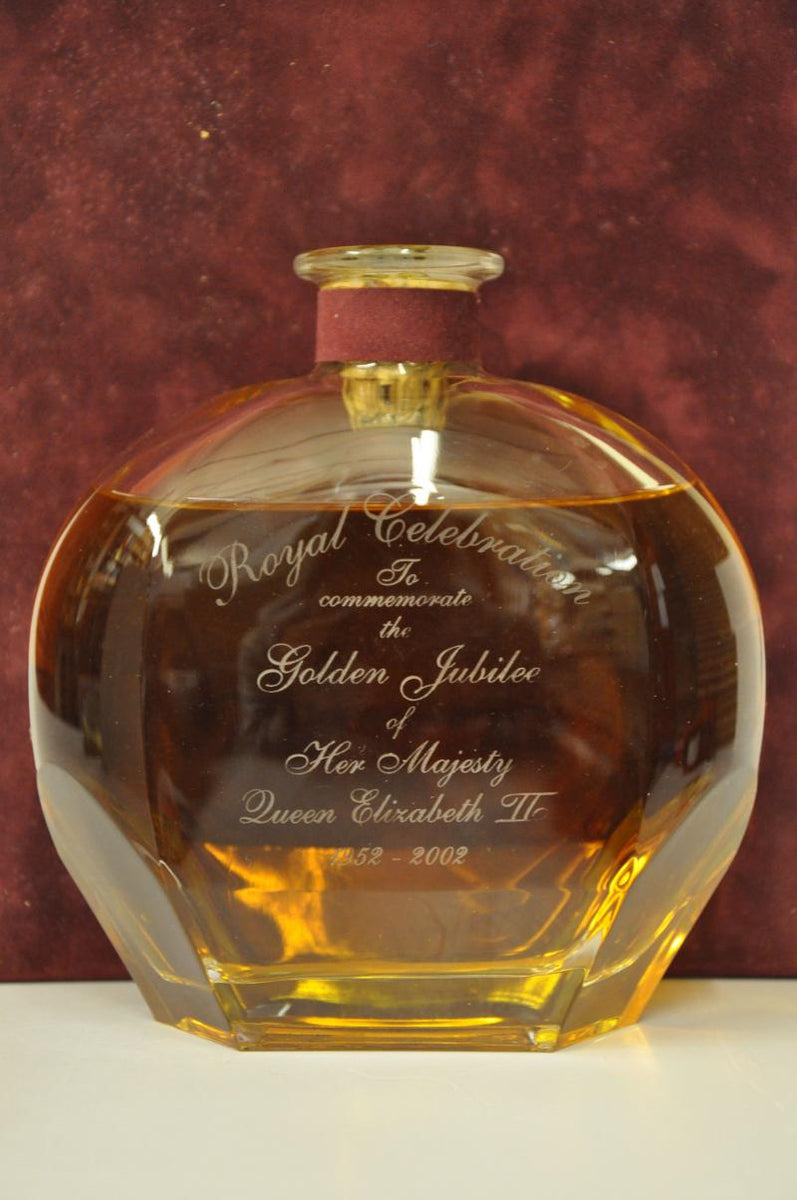 The Queens Golden Jubilee - Crystal Decanter